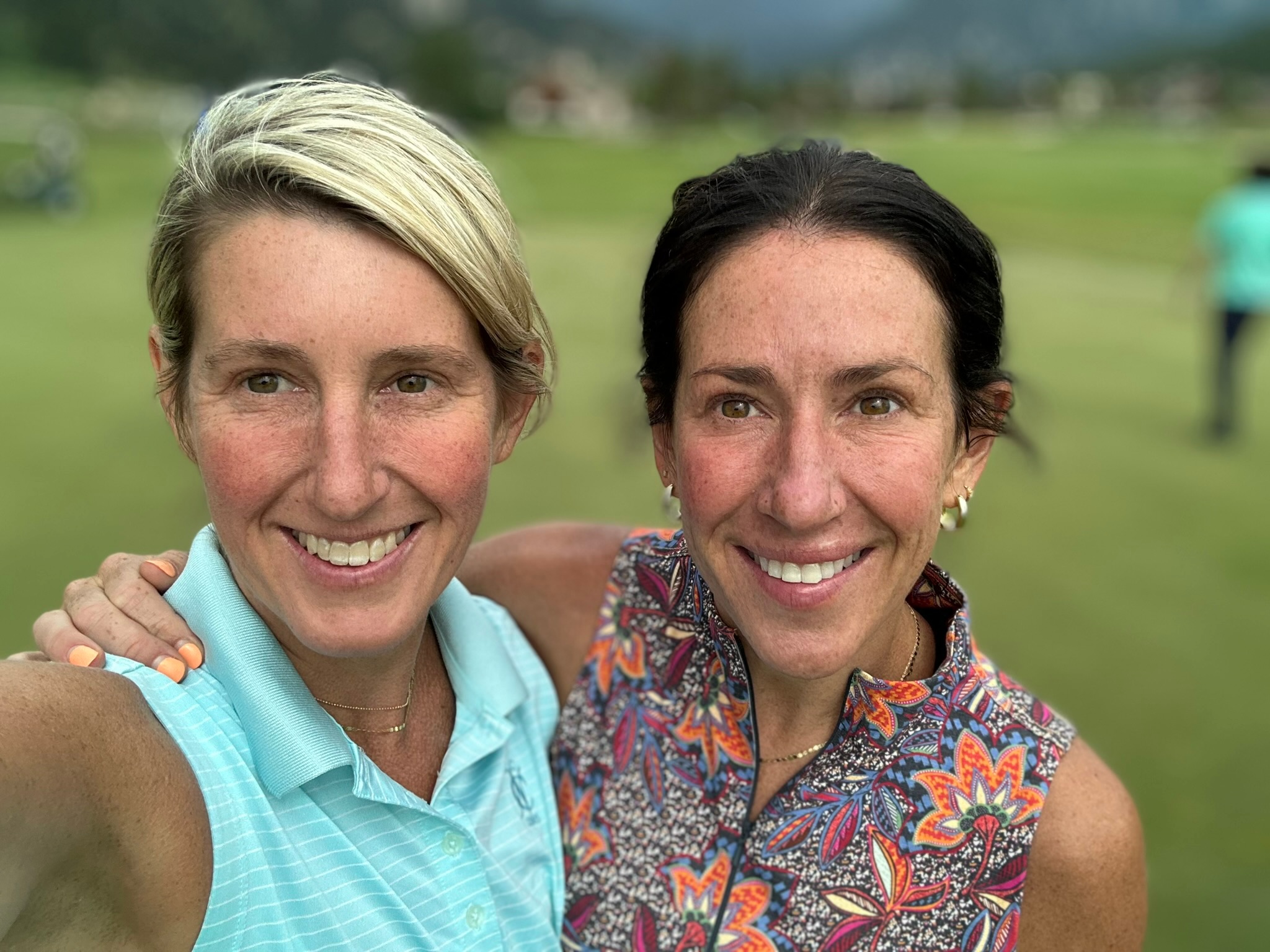 On the course