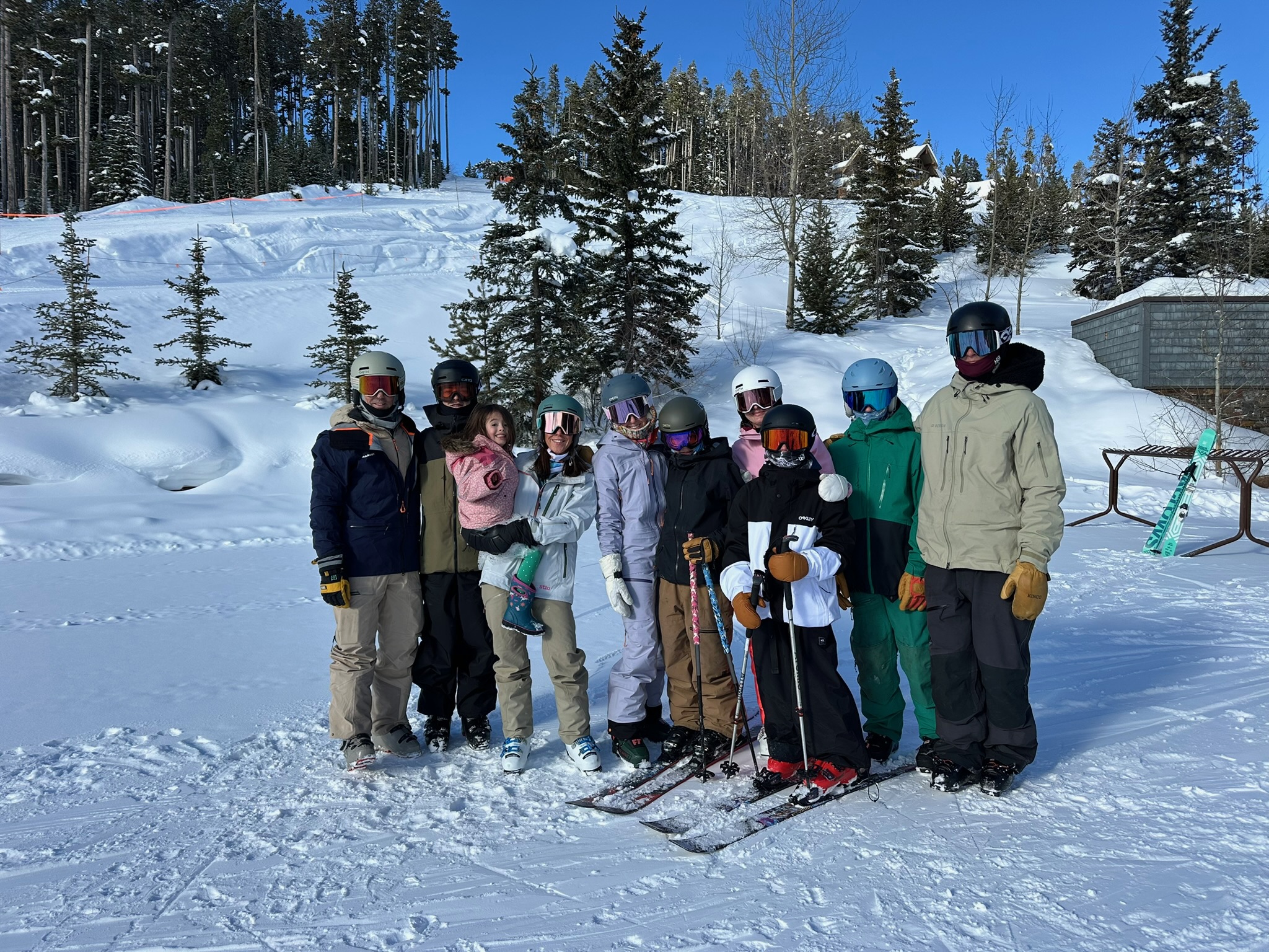 On the mountain